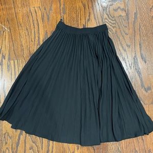 Black maxi skirt